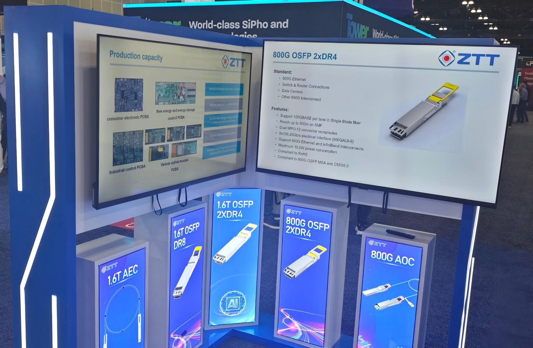 闪耀OFC2026！中天科技光互联产品矩阵发布，领跑AI算力与电信网络